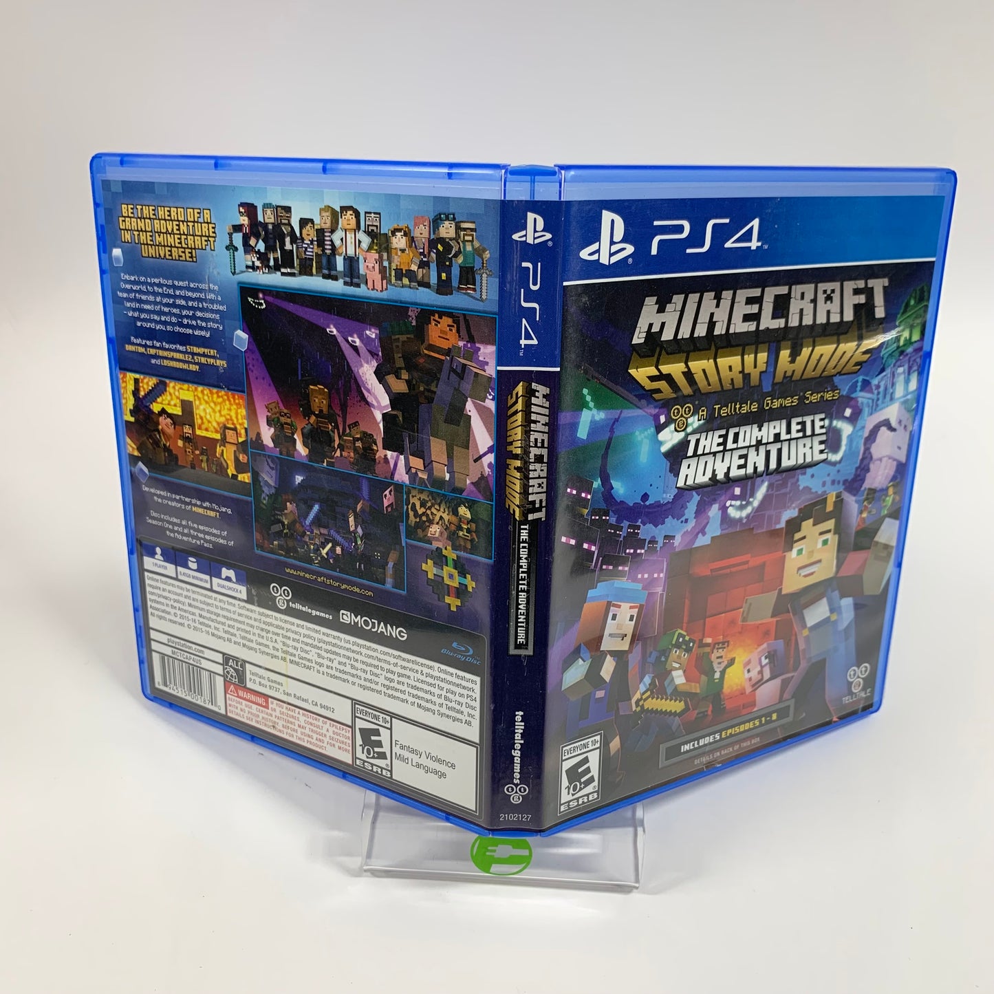 Minecraft: Story Mode Complete Adventure (Sony PlayStation 4 PS4, 2016)