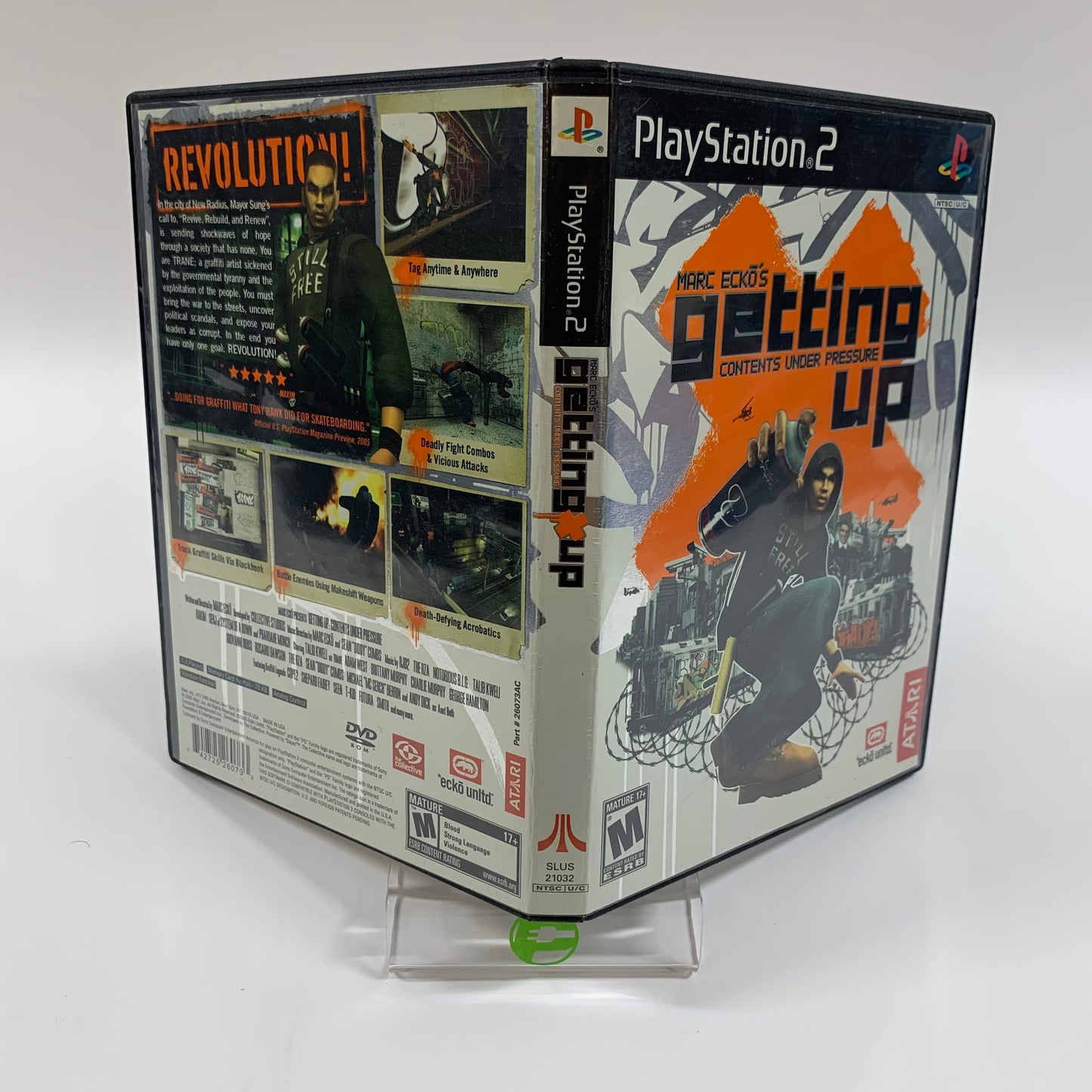 Marc Ecko's Getting Up Contents Under Pressure (Sony PlayStation 2 PS2, 2006)