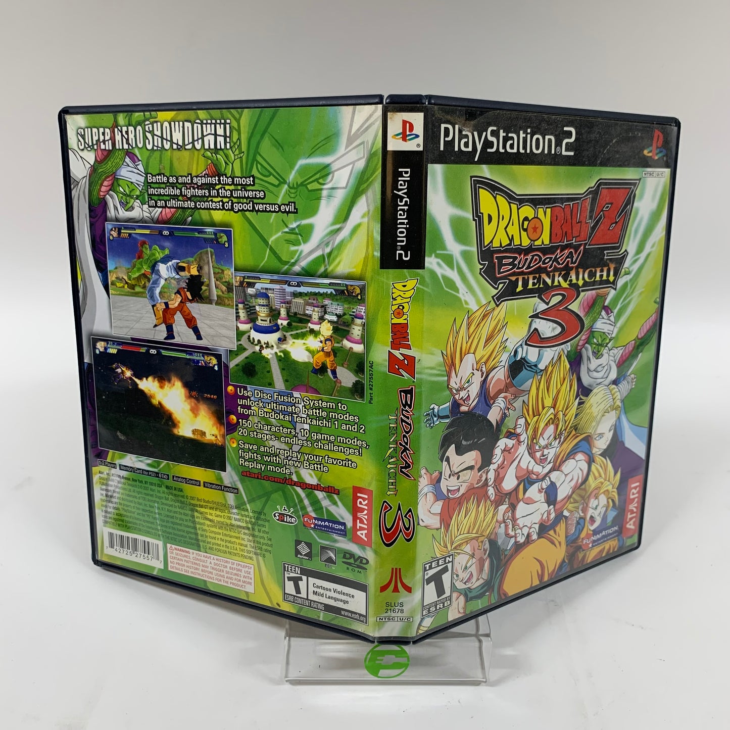 Dragon Ball Z Budokai Tenkaichi 3 (Sony PlayStation 2 PS2, 2007)