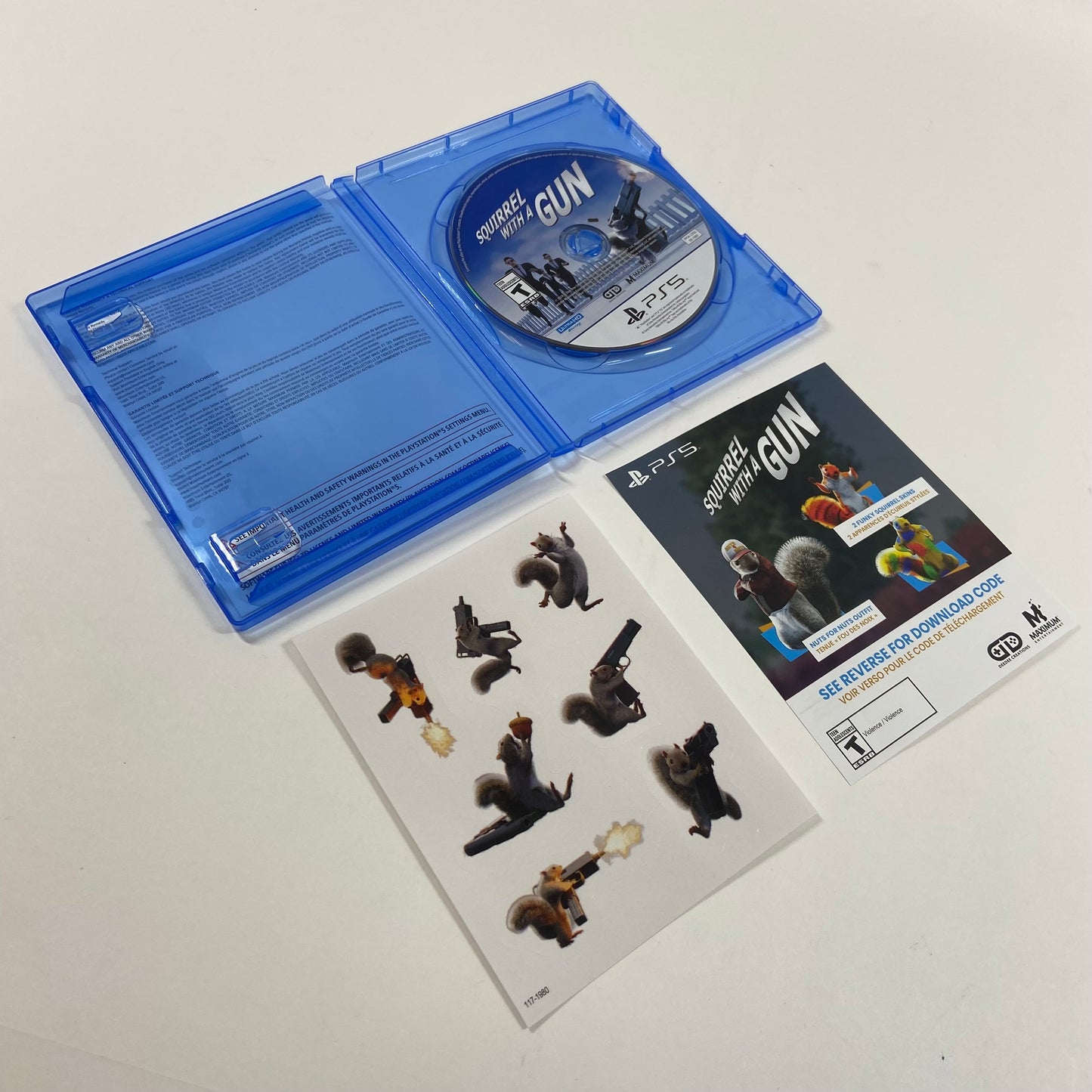 Squirrel With A Gun (Sony PlayStation 5 PS5, 2024)