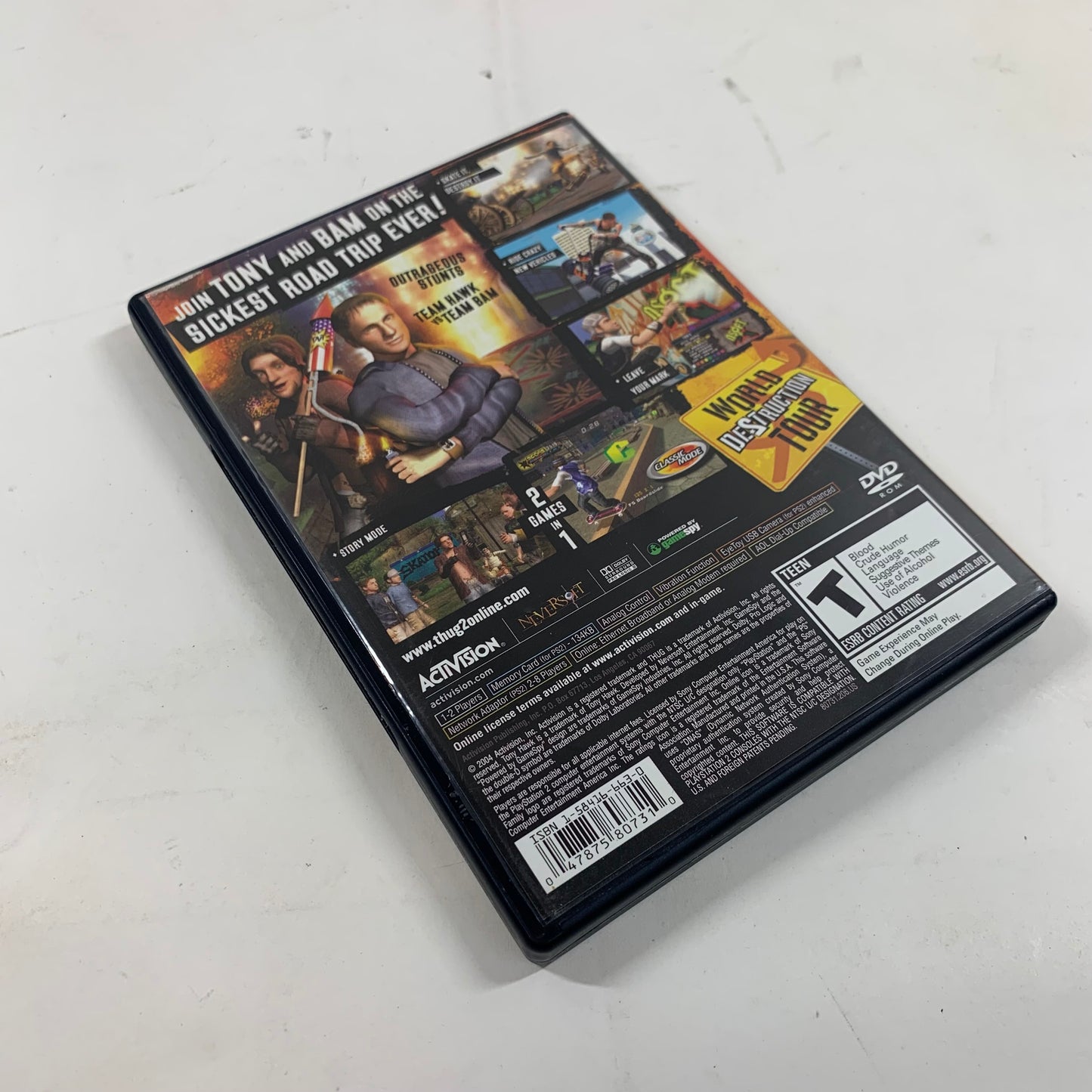 Tony Hawk Underground 2 (Sony PlayStation 2 PS2, 2004)