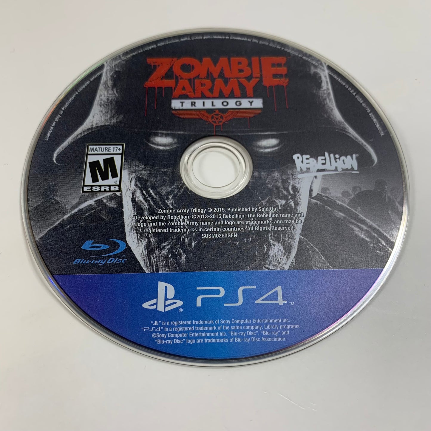 Zombie Army Trilogy (Sony PlayStation 4 PS4, 2015)