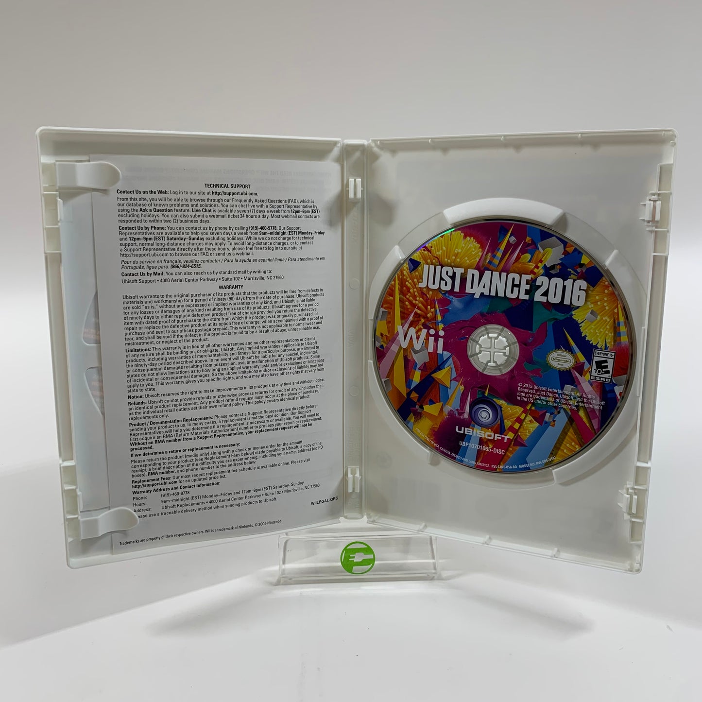 Just Dance 2016 (Nintendo Wii, 2015)
