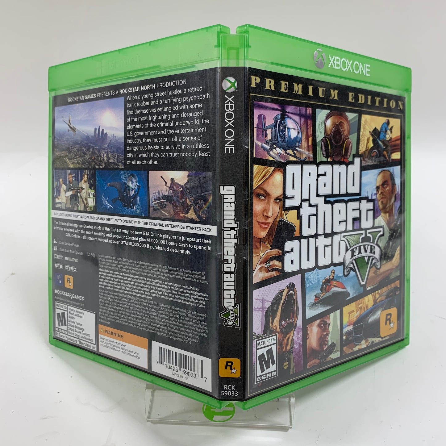 Grand Theft Auto V [Premium Edition] (Microsoft Xbox One, 2018)