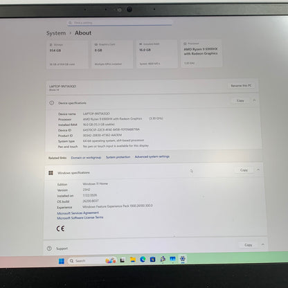 Razer Blade 14 RZ09-0427 14" Ryzen 9 6900HX 16GB RAM 1TB SSD GeForce RTX 3070 Ti