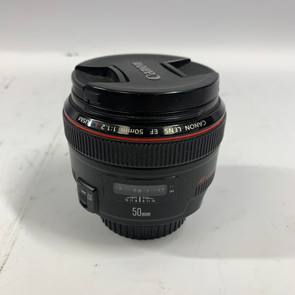 Canon EF EF50mm F1.2 L USM 50mm f/1-1.2 Auto & Manual Lens