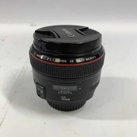 Canon EF EF50mm F1.2 L USM 50mm f/1-1.2 Auto & Manual Lens