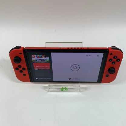 Nintendo Switch OLED Video Game Console HEG-001 Red