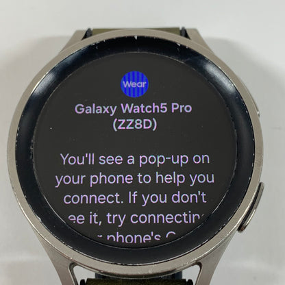 WiFi Only Samsung Galaxy Watch5 Pro Aluminum Smartwatch ZZ8S