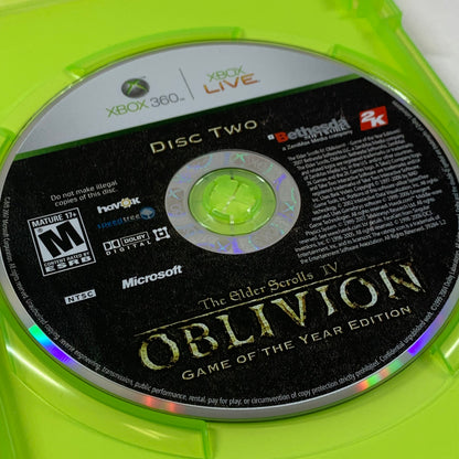 Elder Scrolls IV Oblivion [Game of the Year] (Microsoft Xbox 360, 2007)