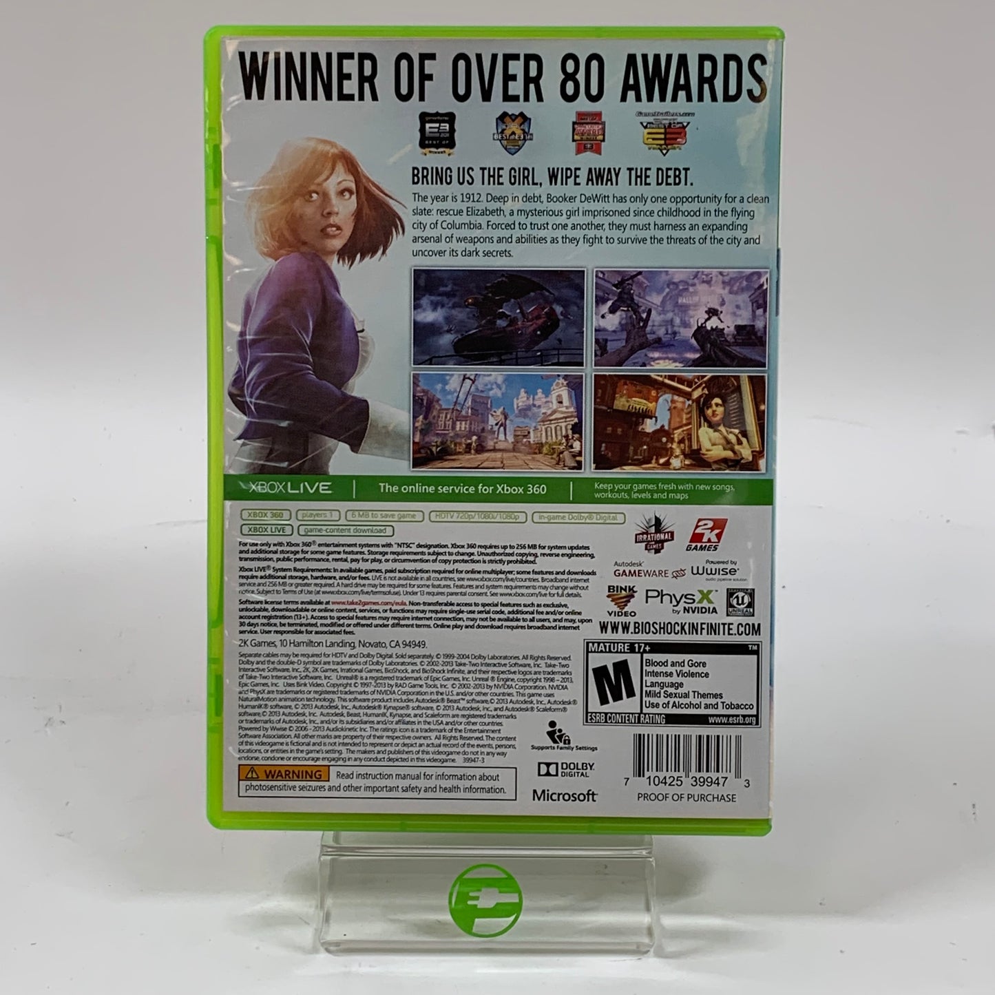 Bioshock Infinite [Premium Edition] (Microsoft Xbox 360, 2013)