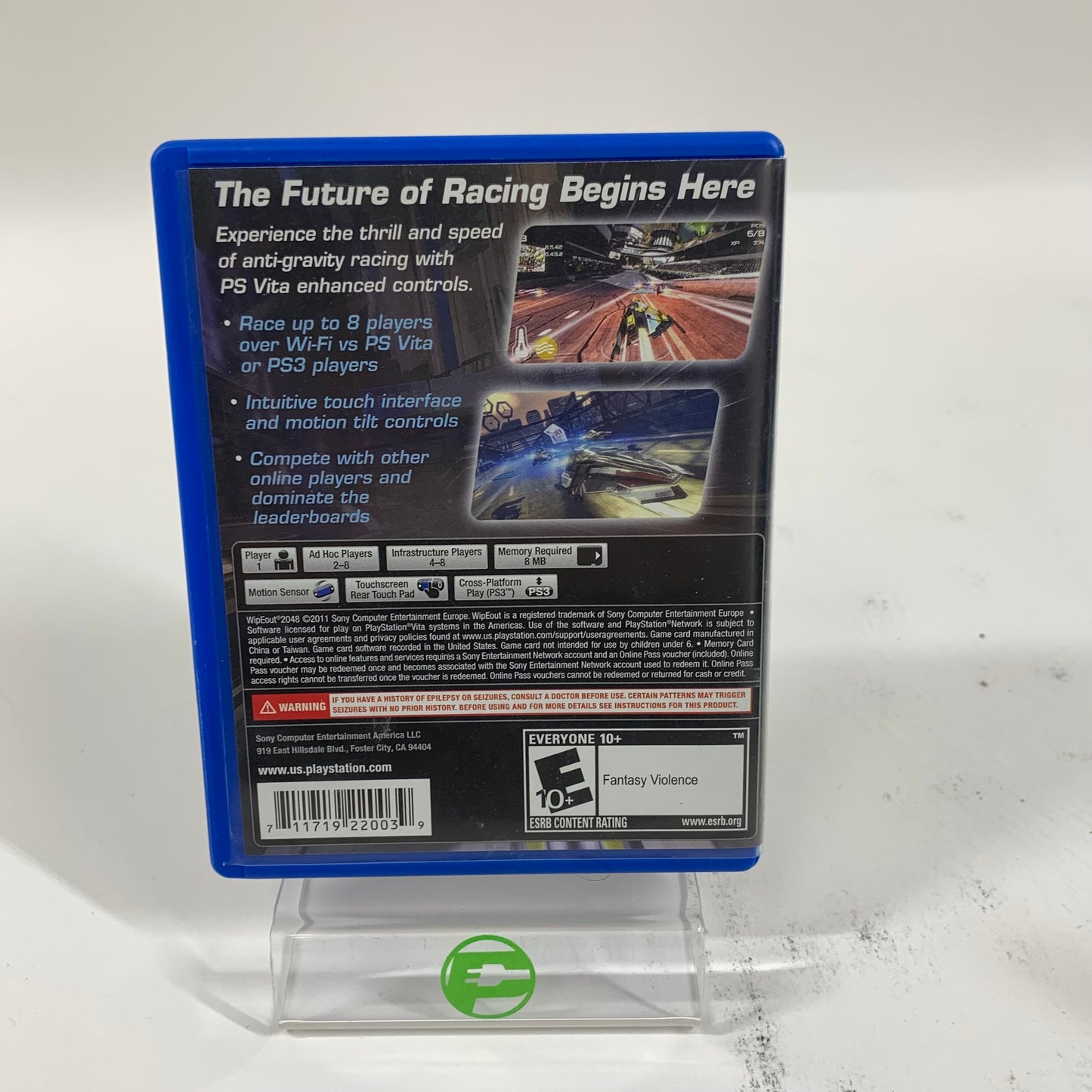 Wipeout 2048 (Sony PlayStation Vita PS Vita, 2012)