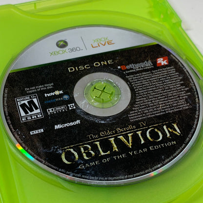 Elder Scrolls IV Oblivion [Game of the Year] (Microsoft Xbox 360, 2007)