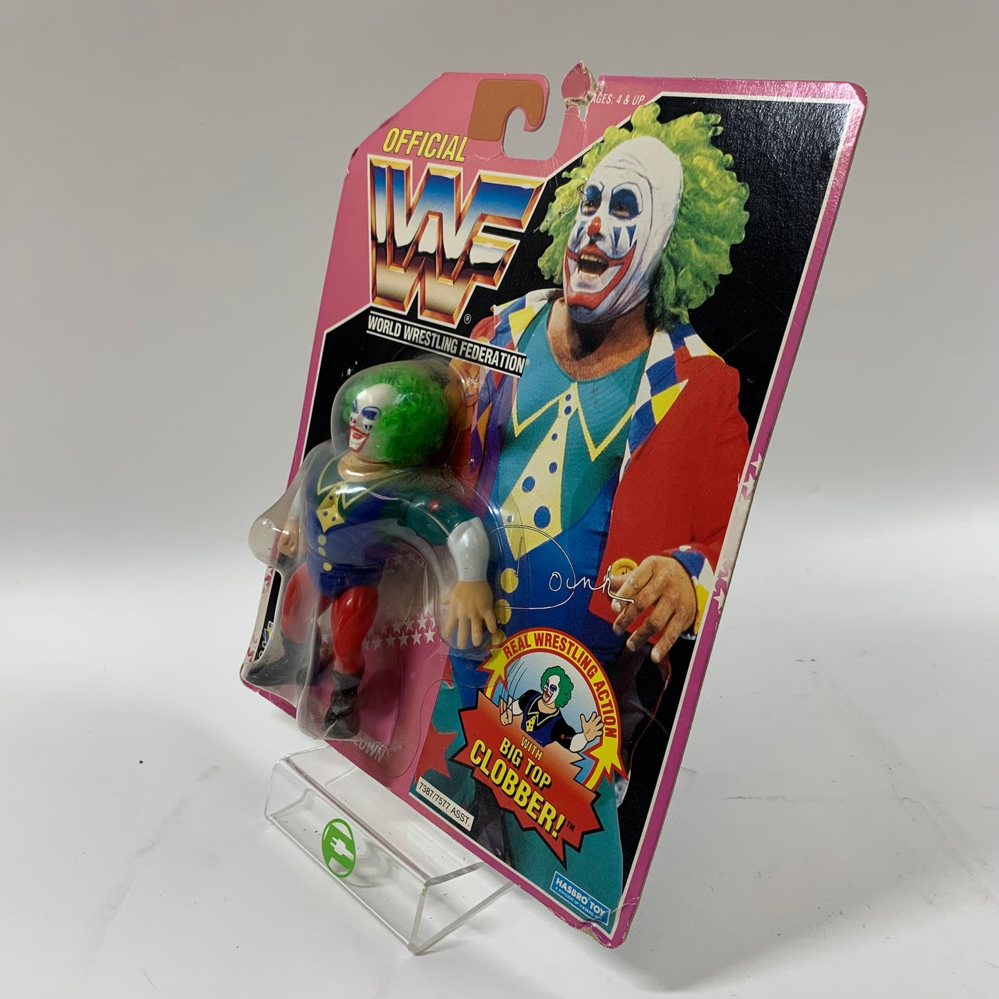 1993 Hasbro WWF Doink The Clown Series 9 7387/7577
