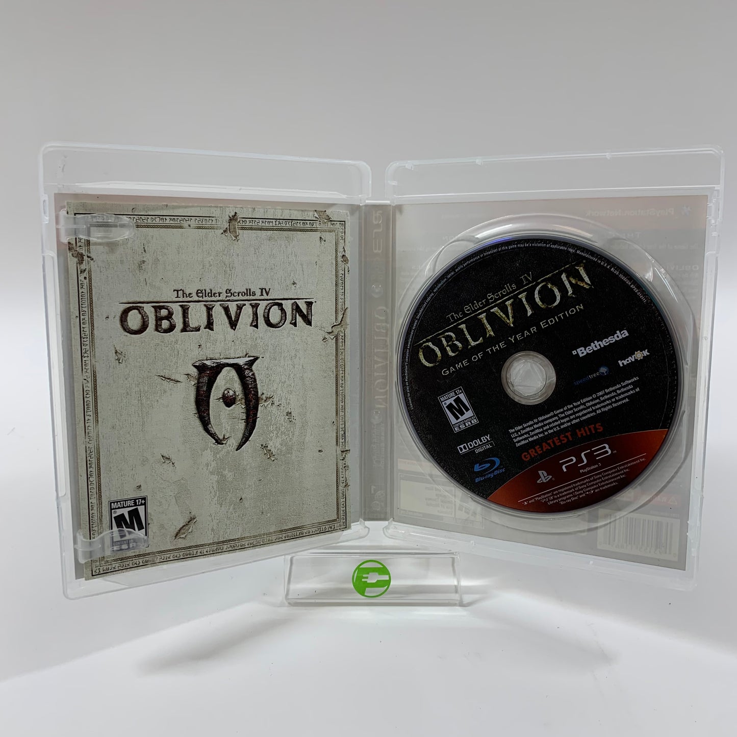 Elder Scrolls IV Oblivion [Game of the Year] (Sony PlayStation 3 PS3, 2007)