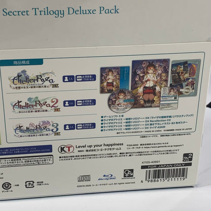 New Atelier Ryza Secret Trilogy Deluxe Pack (Sony PlayStation 4 PS4, 2025)