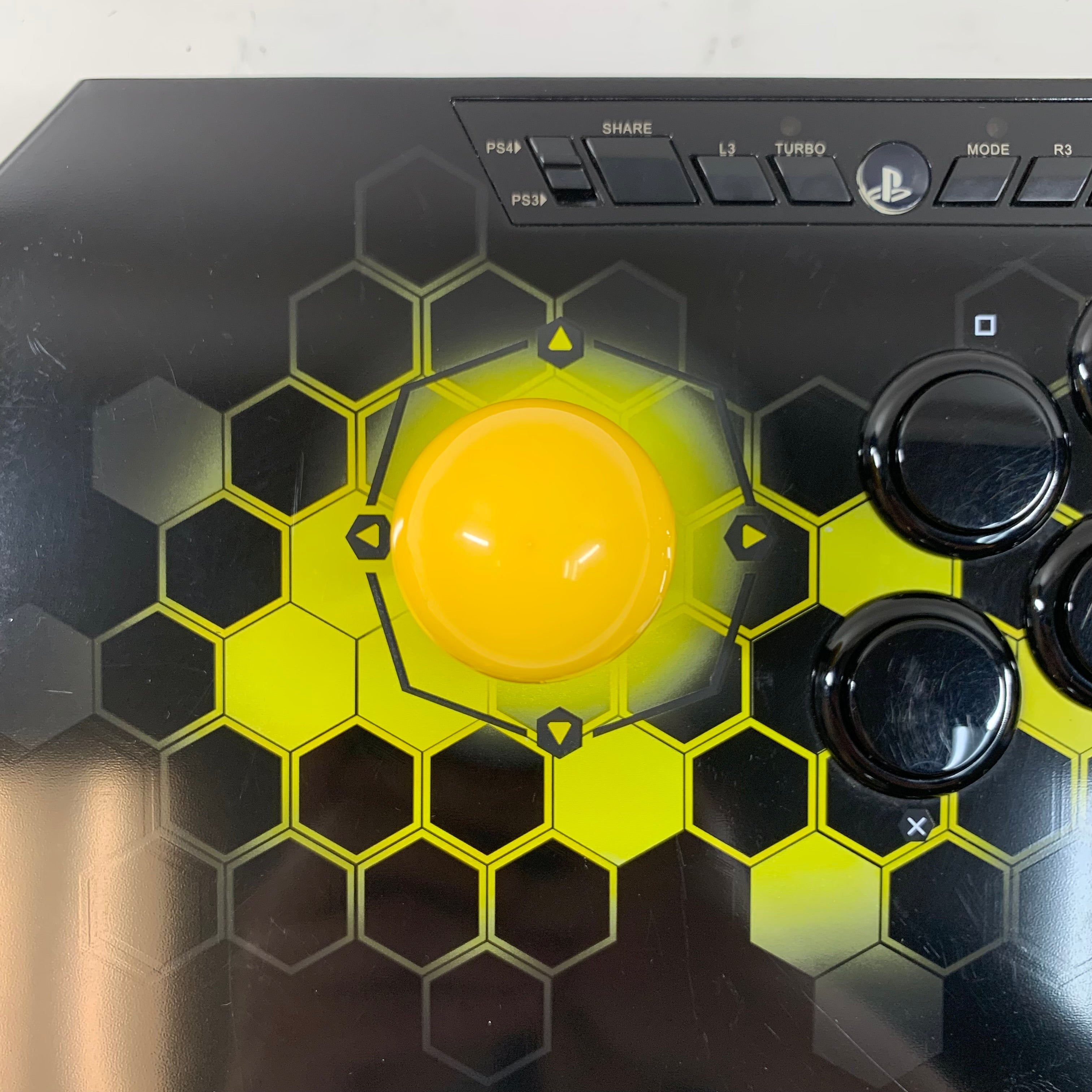 Qanba Drone Arcade Joystick Black/Yellow N2PS401 PS4/PC
