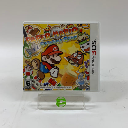 Paper Mario: Sticker Star (Nintendo 3DS, 2012)