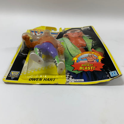 WWF Owen Hart Hasbro Wrestling Figure Yellow Card Series 7 7377/7278