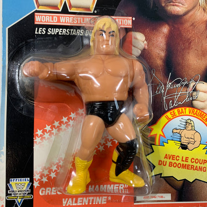 Greg The Hammer Valentine 1991 WWF Hasbro Series 3 Action Figure 7046/7106