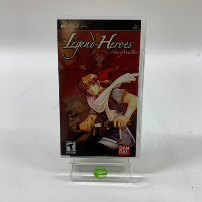 Legend of Heroes A Tear of Vermillion (Sony PlayStation Portable PSP, 2005)
