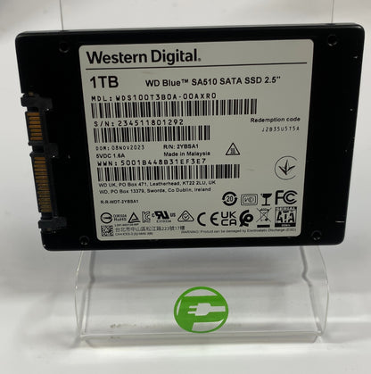 Western Digital Blue 2.5-inch SA510 1TB SATA III 6 Gb/s SSD WDS100T3B0A-00AXR0