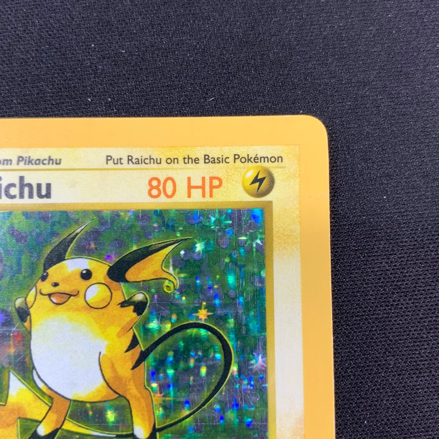 Pokémon TCG Base Set (Shadowless Edition) Raichu 14/102 Holofoil English
