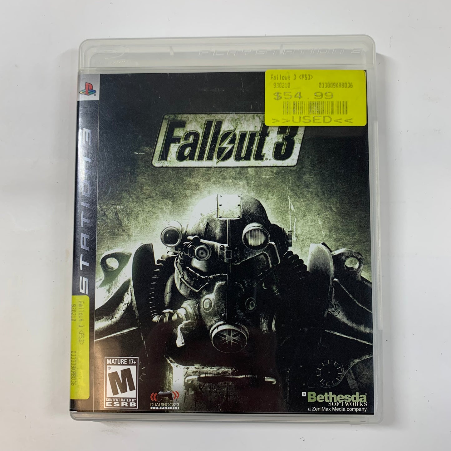 Fallout 3 [Greatest Hits] (Sony PlayStation 3 PS3, 2008)