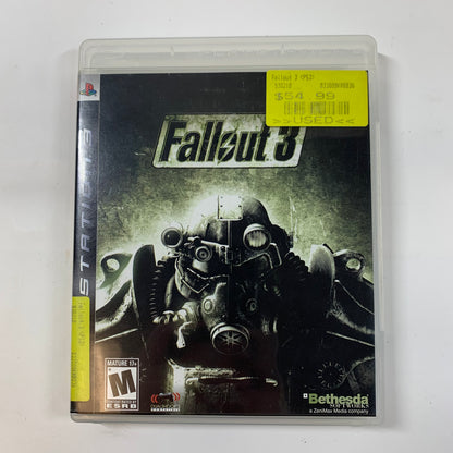 Fallout 3 [Greatest Hits] (Sony PlayStation 3 PS3, 2008)
