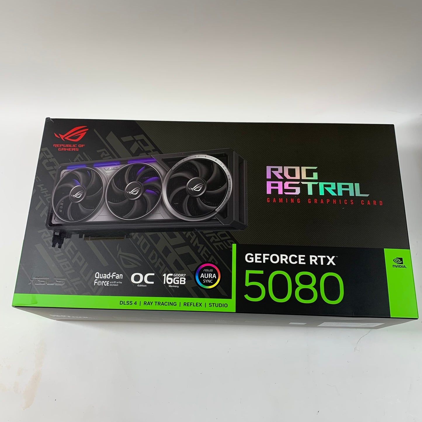 ASUS Geforce RTX 5080 16GB GDDR7 Graphics Card ROG-ASTRAL-RTCX5080-O16G-GAMING