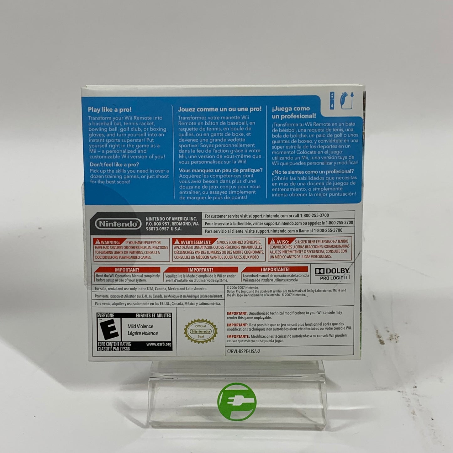 Wii Sports (Nintendo Wii, 2006)