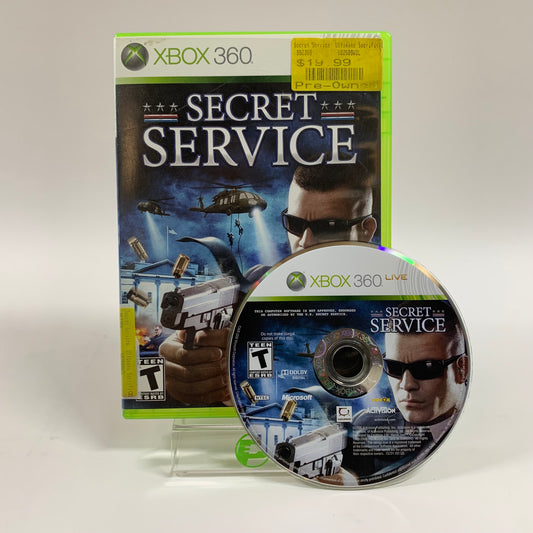 Secret Service Ultimate Sacrifice (Microsoft Xbox 360, 2008)