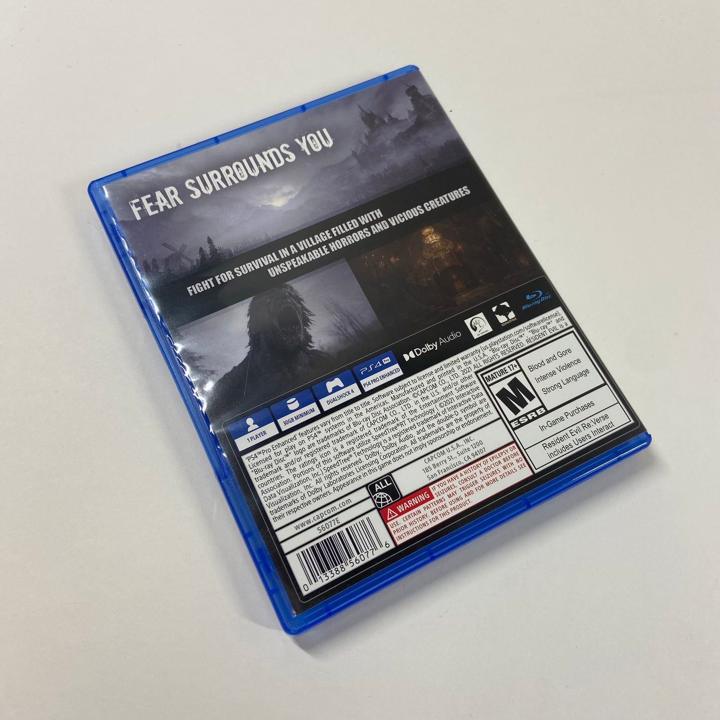 Resident Evil Village (Sony PlayStation 4 PS4, 2021)