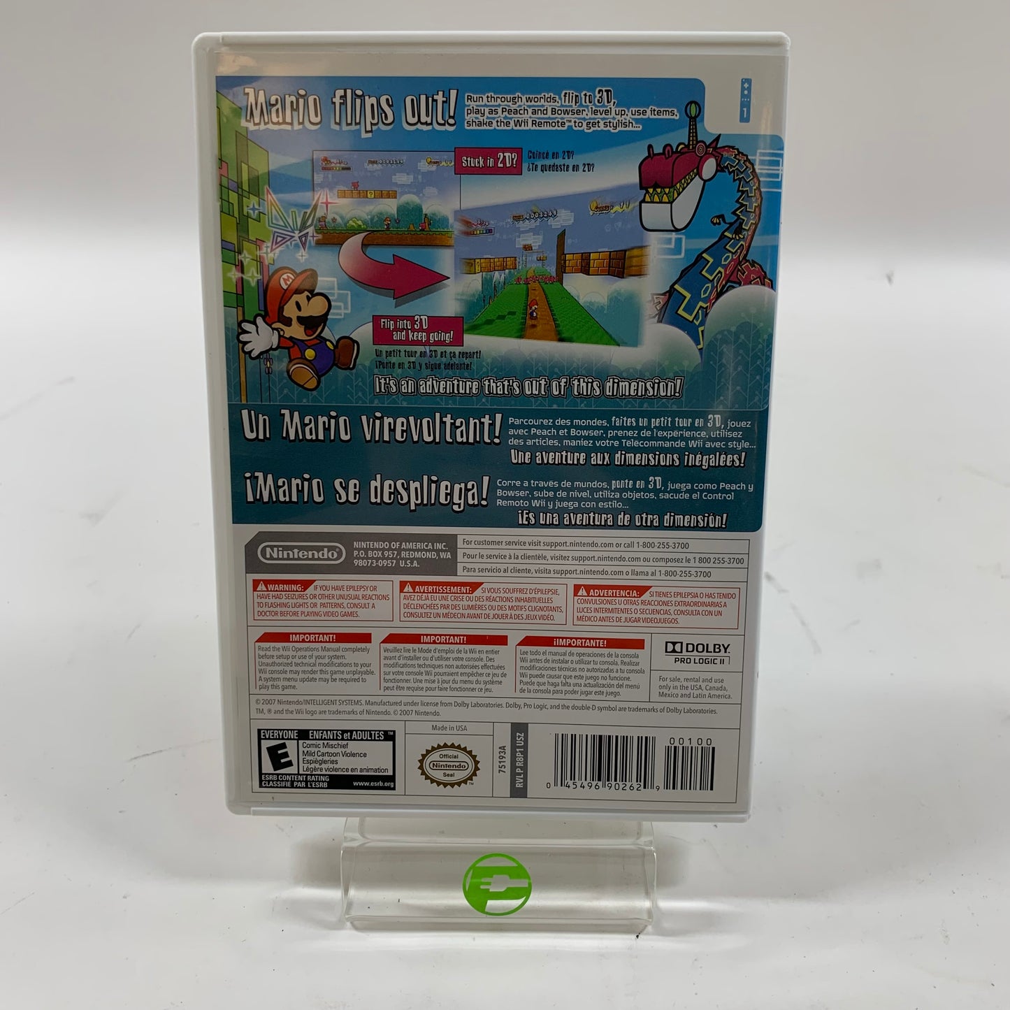 Super Paper Mario [Nintendo Selects] (Nintendo Wii, 2011)