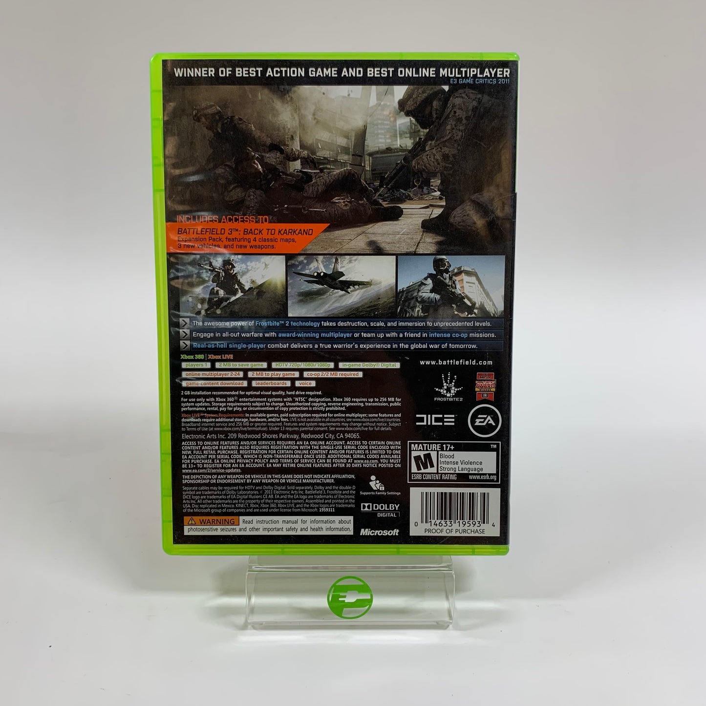 Battlefield 3 [Limited Edition] (Microsoft Xbox 360, 2011)