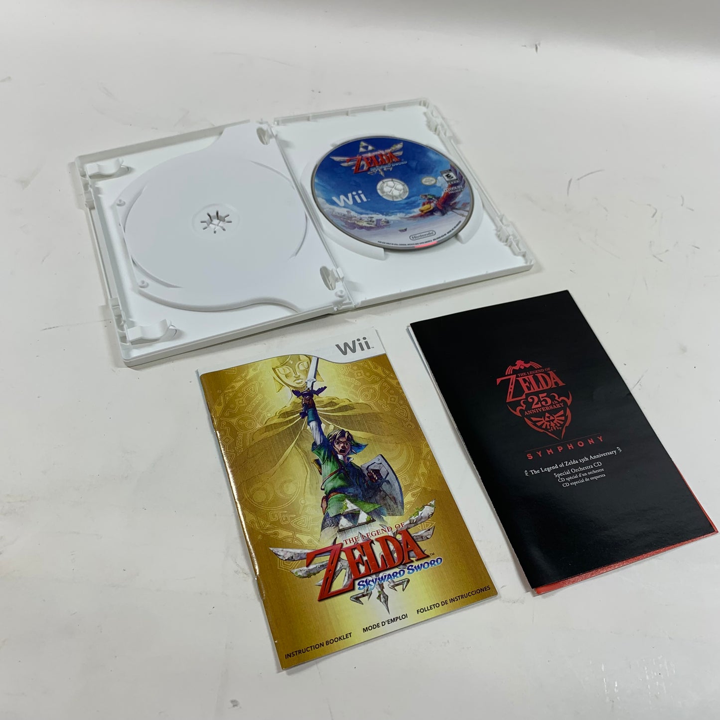 Zelda Skyward Sword [Soundtrack Bundle] (Nintendo Wii, NaN)