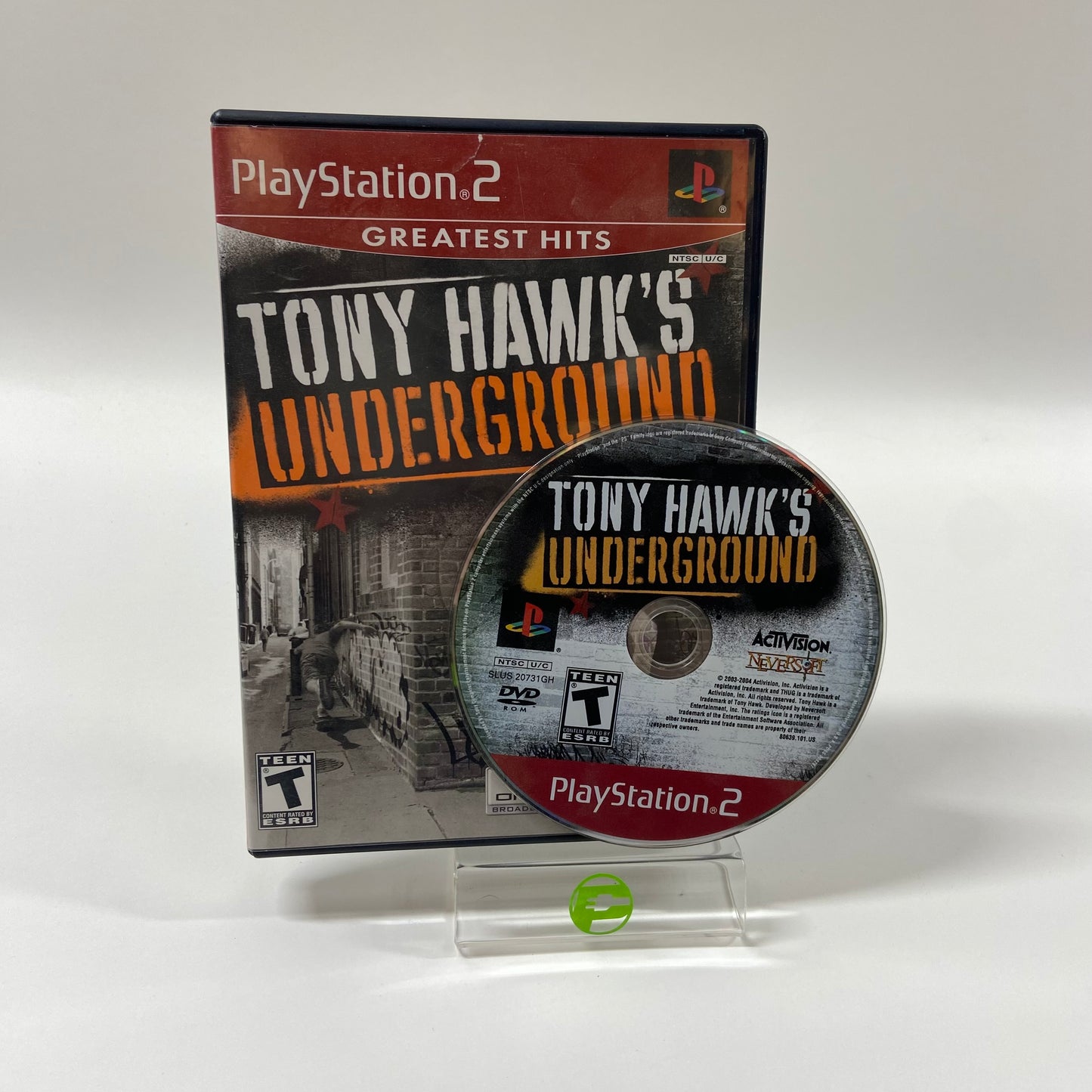 Tony Hawk Underground (Sony PlayStation 2 PS2, 2003)