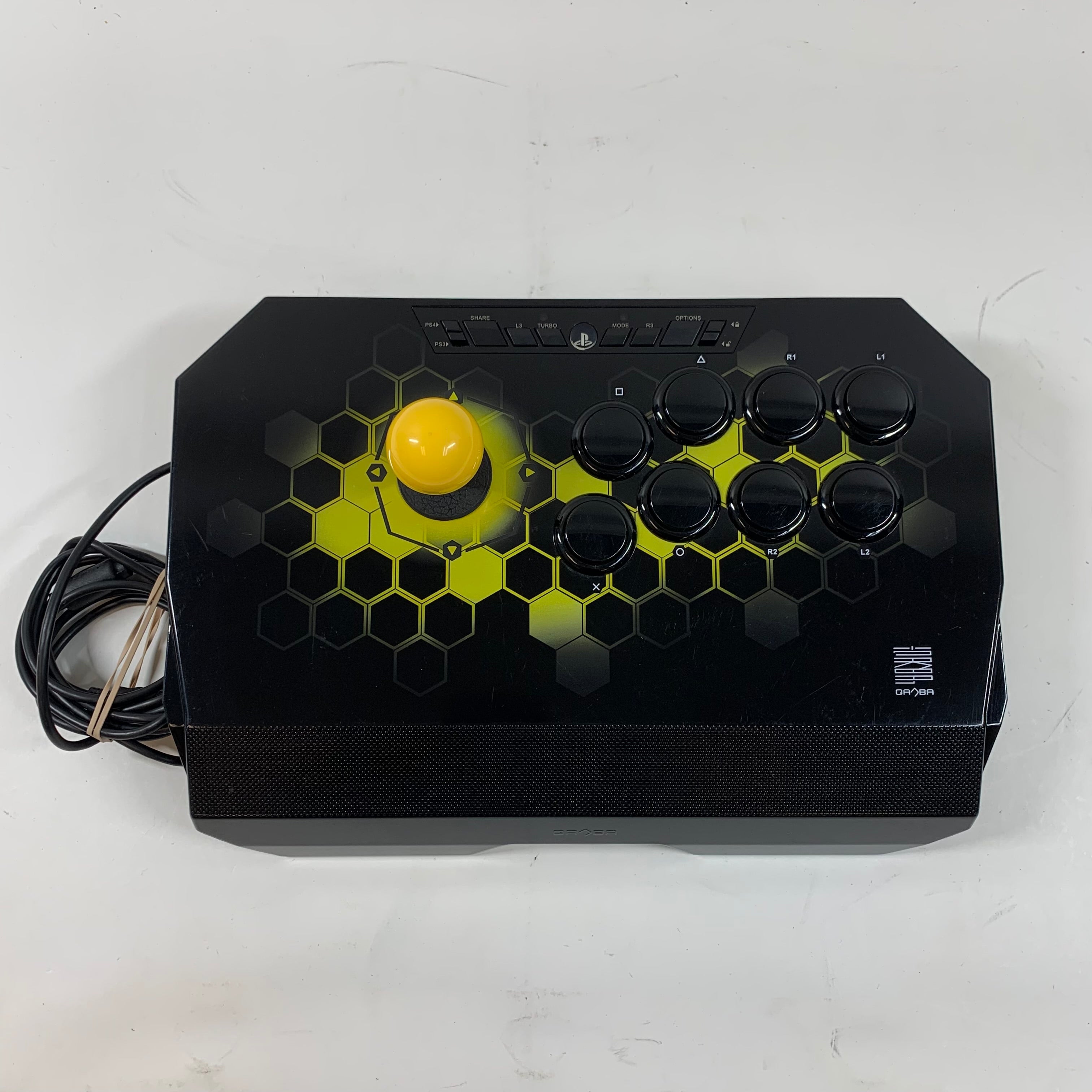 Qanba Drone Arcade Joystick Black/Yellow N2PS401 PS4/PC