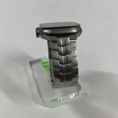 Unlocked Apple Watch Ultra 2 49MM Natural Titanium Aftermarket Band MX4D3LW/A