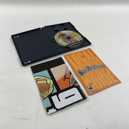Grand Theft Auto San Andreas (Sony PlayStation 2 PS2, 2004)