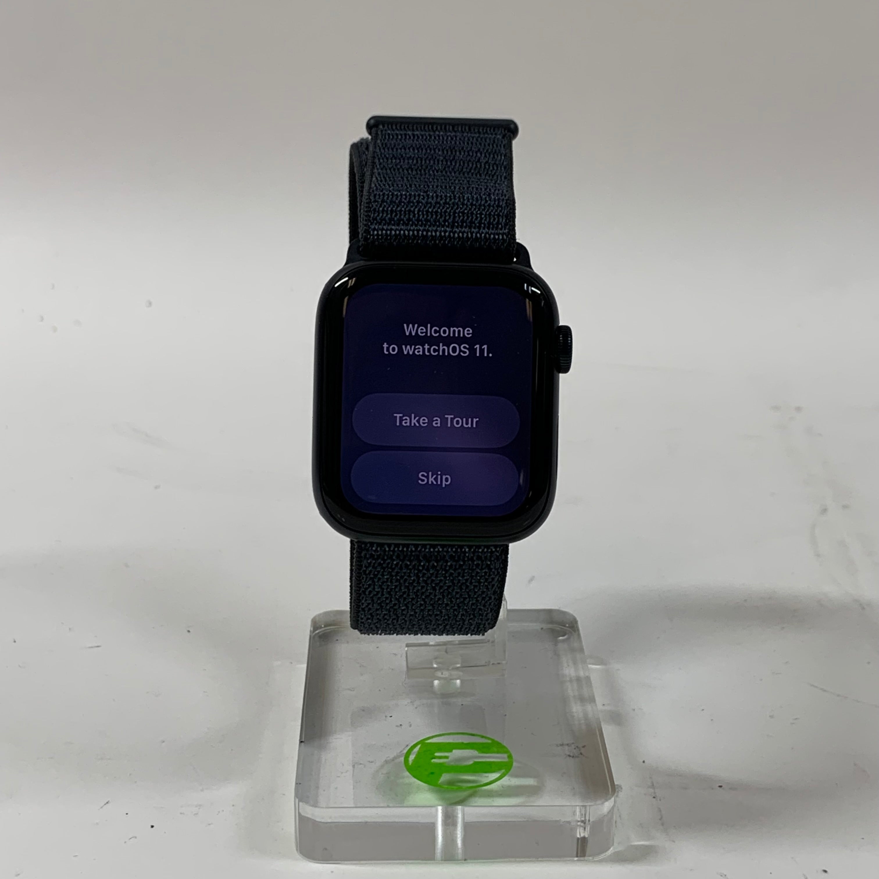 Apple - MANAHANAです。 GPS Only Apple Watch SE 2nd Gen 44MM Black Aluminum Blue
