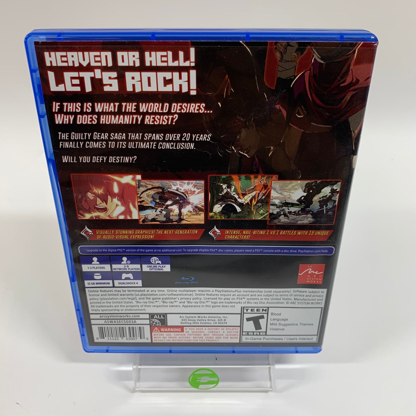 Guilty Gear: Strive (Sony PlayStation 4 PS4, 2021)