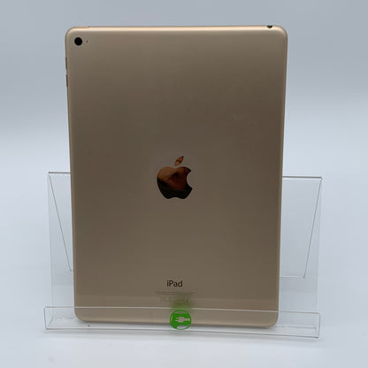 Broken WiFi Only Apple iPad Air 2nd Gen 128GB 15.8.4 Gold MH1J2LL/A parts only