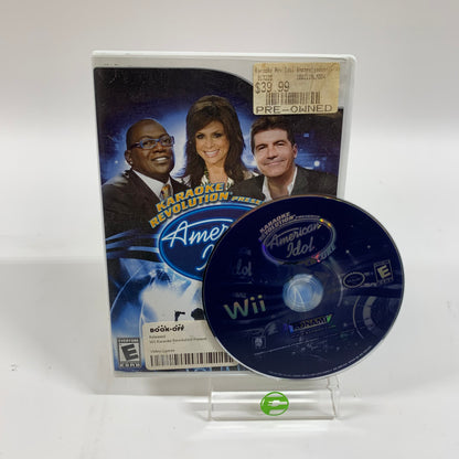 Karaoke Revolution American Idol Encore Bundle (Nintendo Wii, 2006)