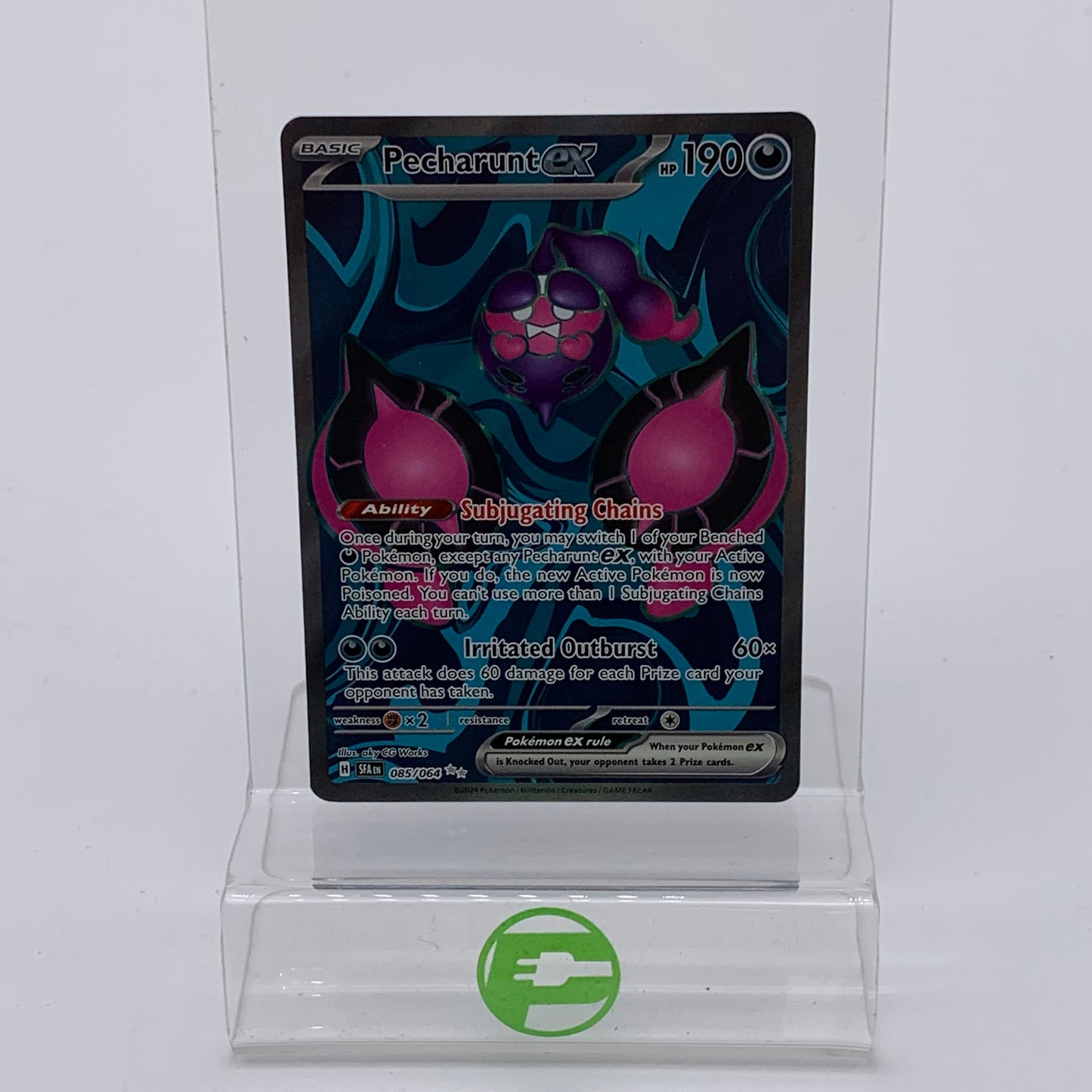 Pokémon TCG  Shrouded Fable Pecharunt ex 085/064 English