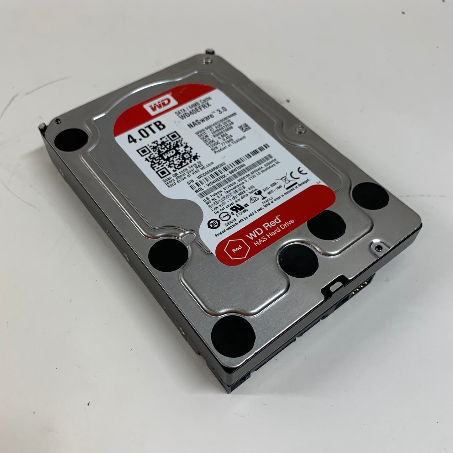 Western Digital 3.5" wd red 4TB SATA III 6Gbps HDD WD40EFRX-68WT0N0