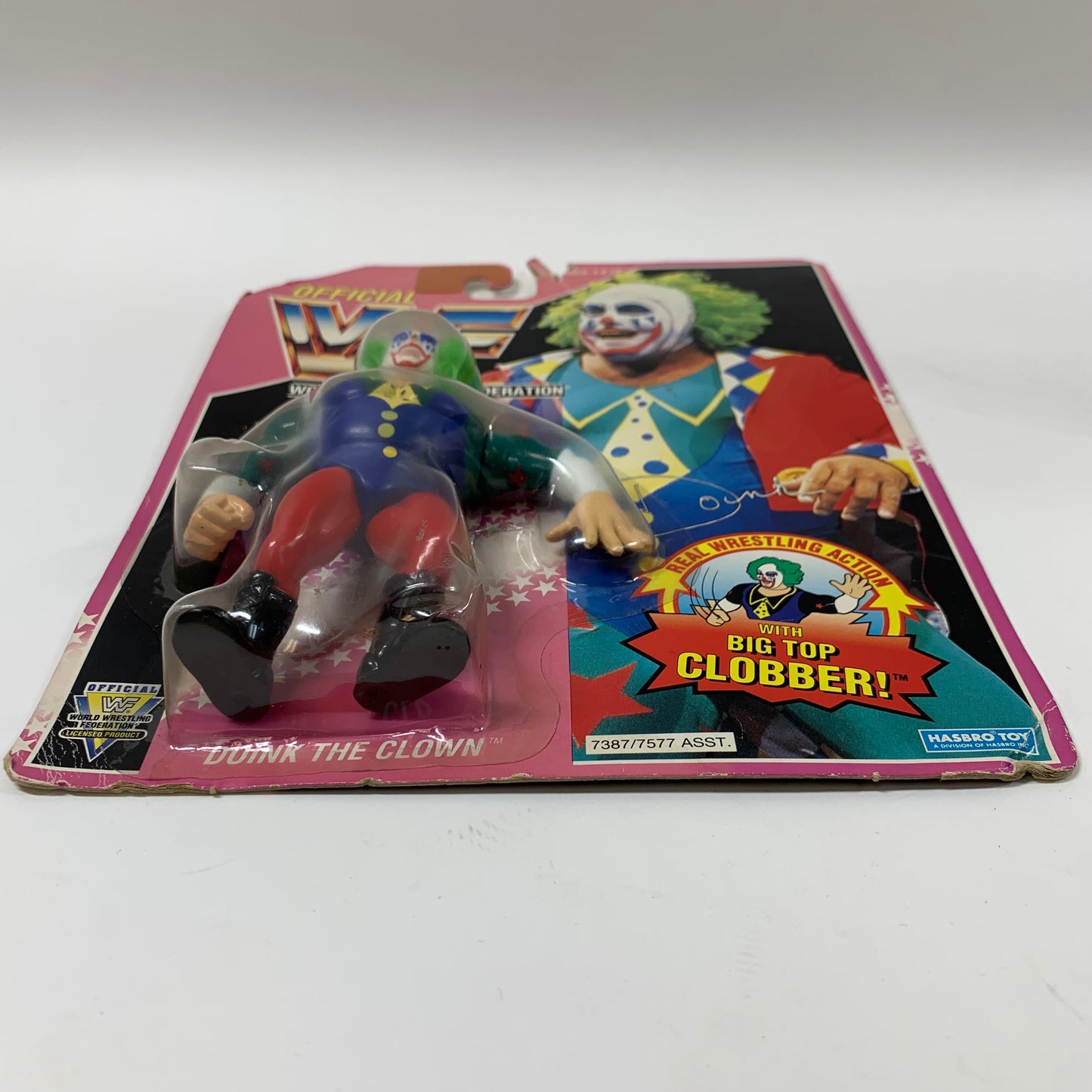 1993 Hasbro WWF Doink The Clown Series 9 7387/7577