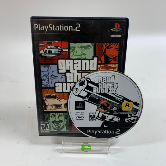 Grand Theft Auto III (Sony PlayStation 2 PS2, 2001)