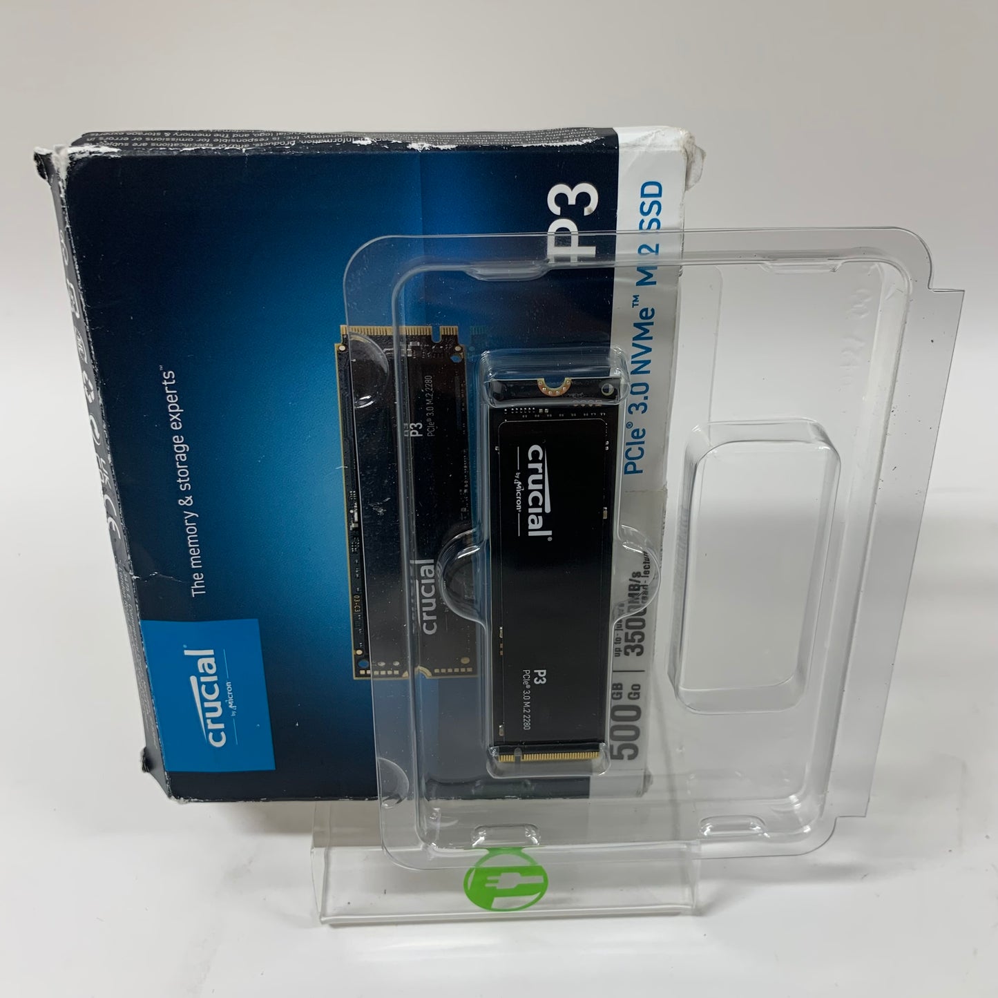 Crucial 2280mm P3 M.2 2280 500GB M.2 NVMe Gen 3.0 x 4 SSD CT500P3SSD8