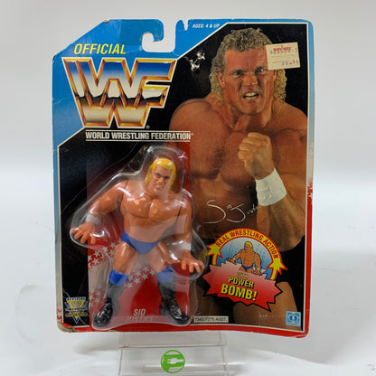 WWF Sid Vicious Justice Hasbro Wrestling Figure WWE Blue Card Series 5 7342/7275